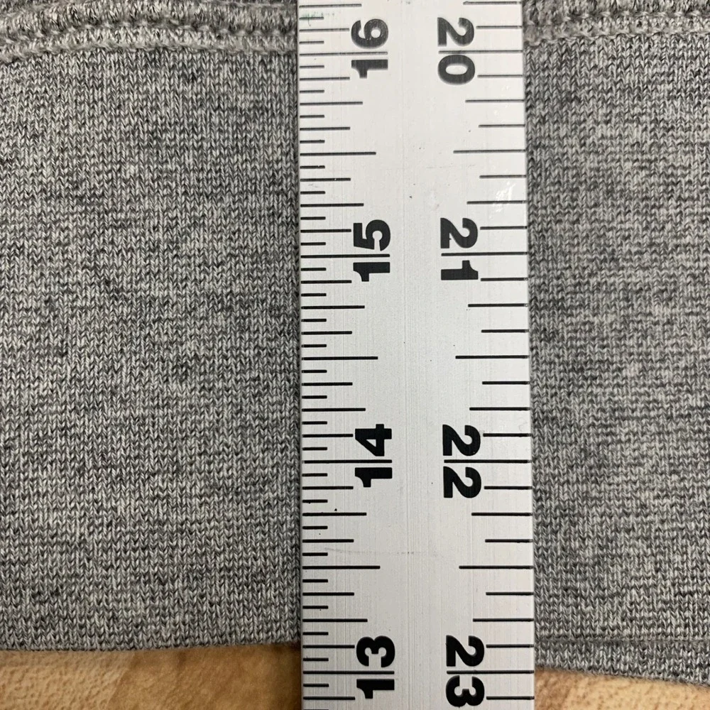 Polo Ralph Lauren Hoodie Mens L Gray Full Zip Pony Logo Cotton French Terry